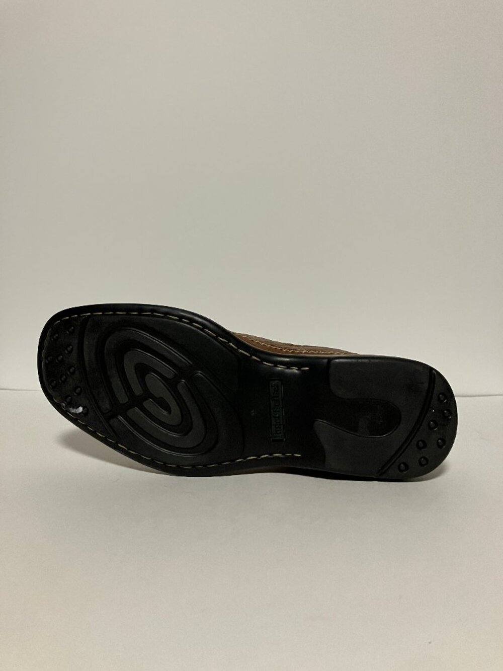 Josef Seibel "Steven 12" Brown Leather Fisherman Loafers Mens Size EU 43 US 10 - Picture 6 of 12